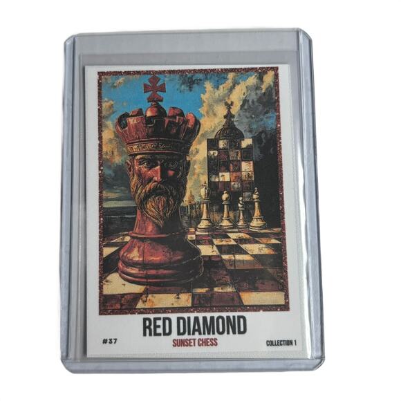 Red Diamond Collection 1 Card #37 - Scrapbook Trading Card - Picture 1 of 2